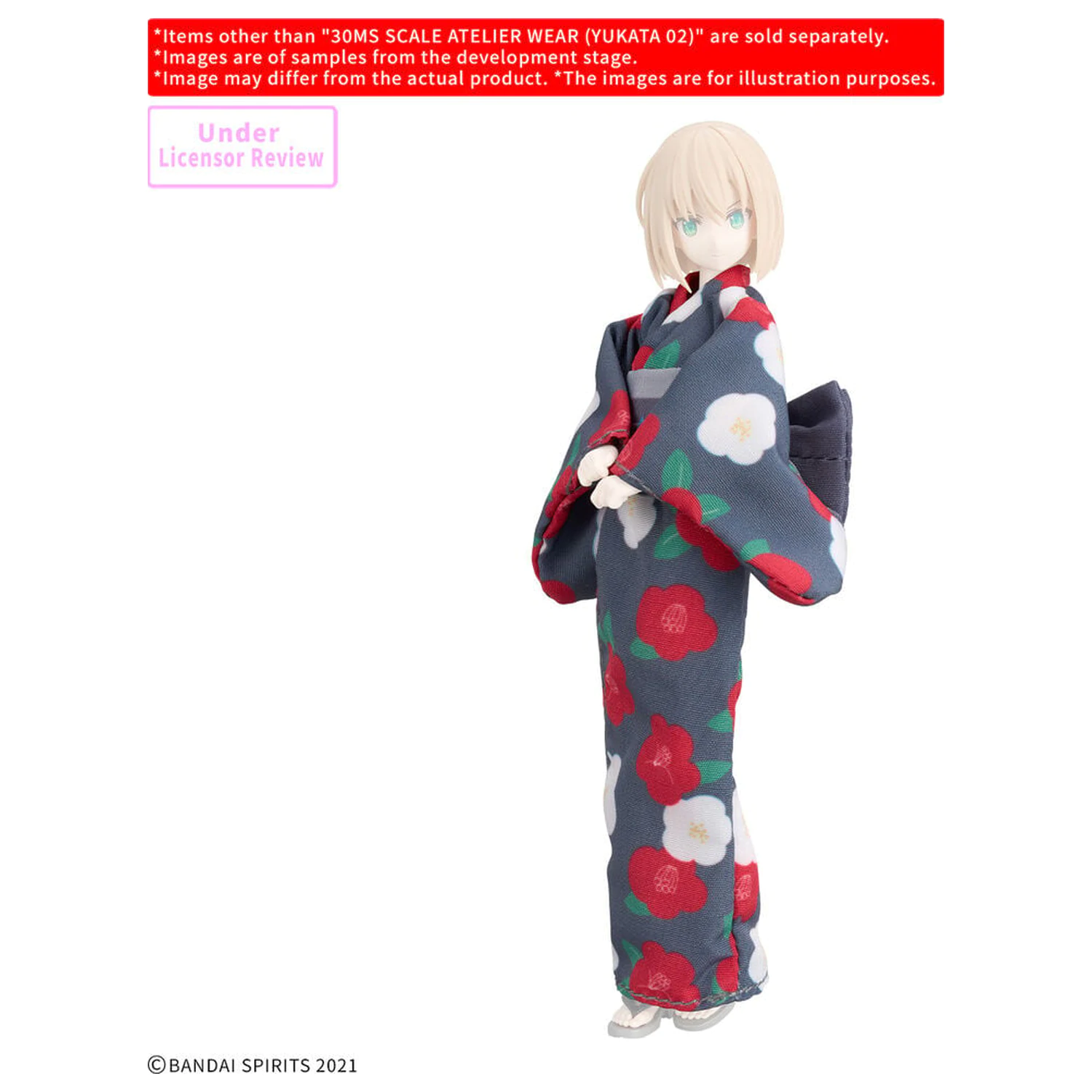 30MS Scale Atelier Wear Yukata 02 Clothing Accessory Set 30 Minutes Sisters product photo