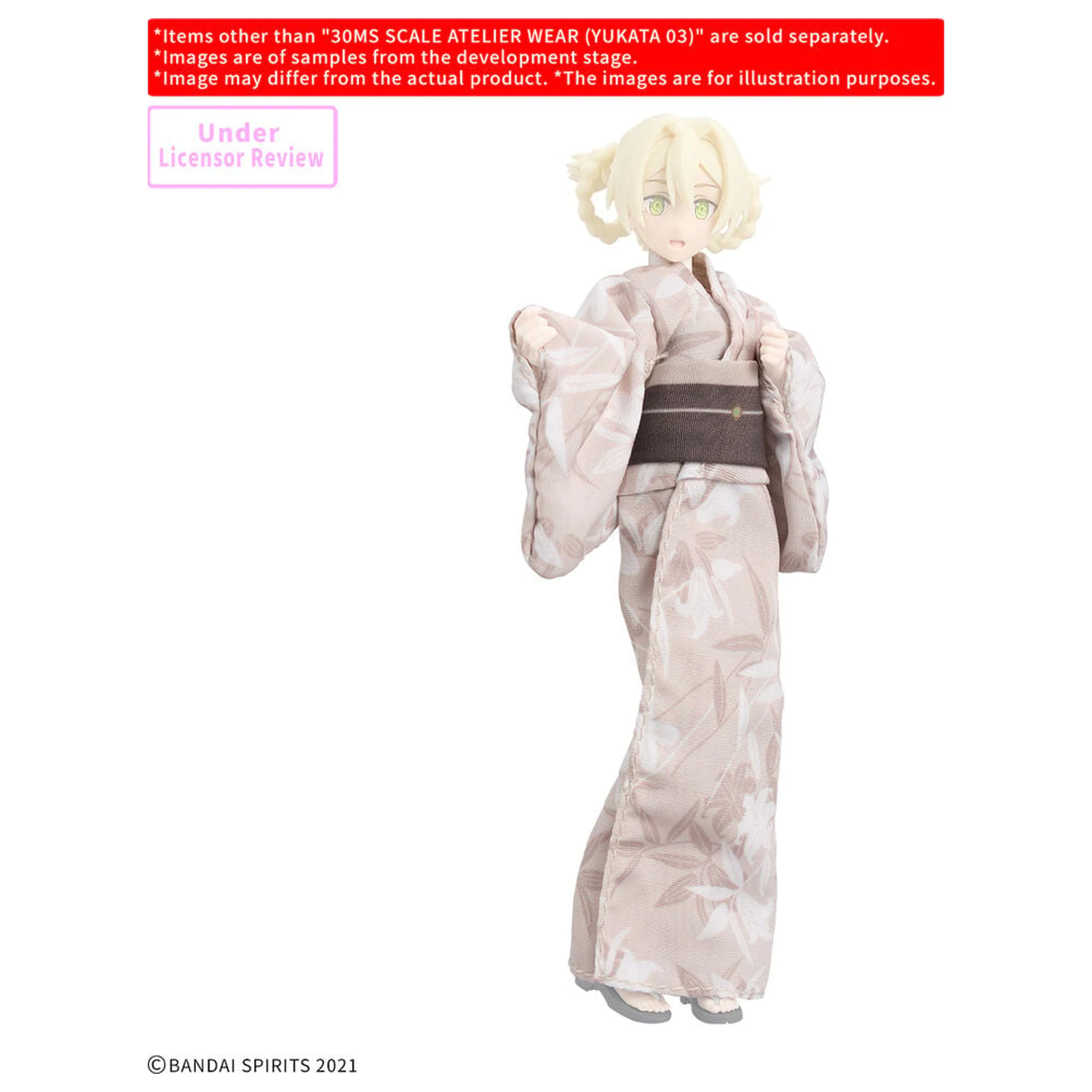 30MS Scale Atelier Wear Yukata 03 Clothing Accessory Set 30 Minutes Sisters product photo