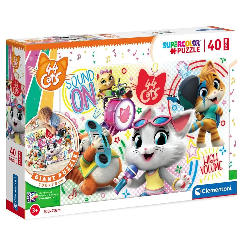 44 Cats Floor puzzle 40pcs product photo
