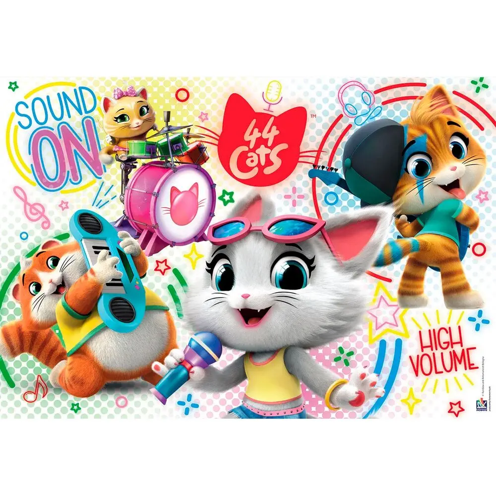44 Cats Floor puzzle 40pcs product photo