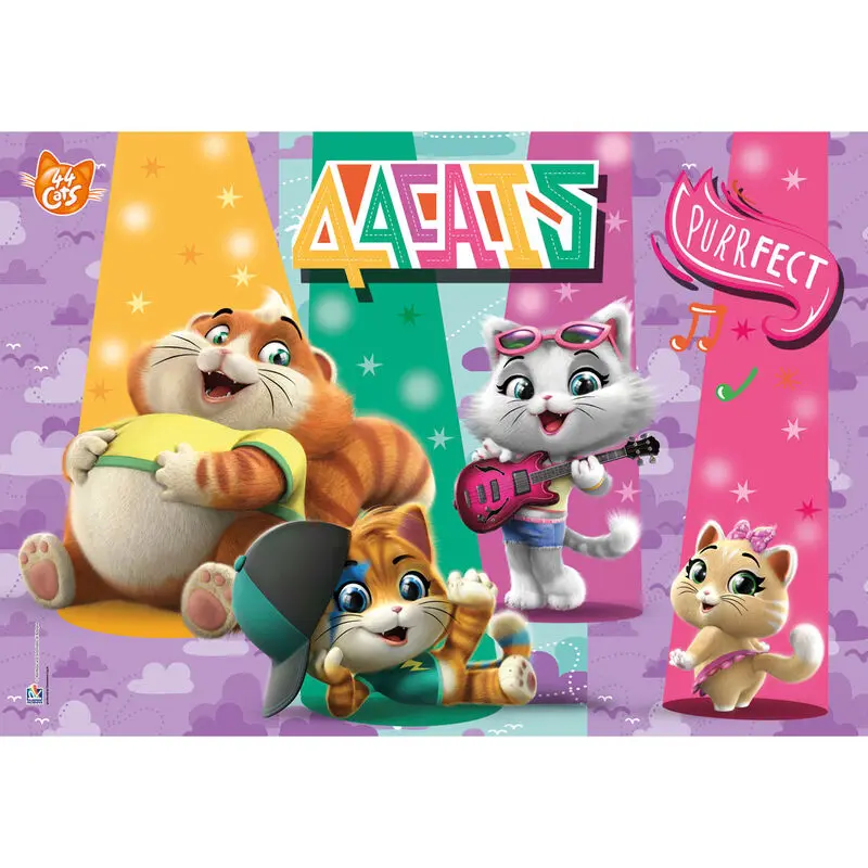 44 Cats puzzle 104pcs product photo