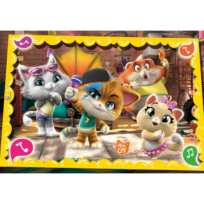 44 Cats puzzle 60pcs product photo