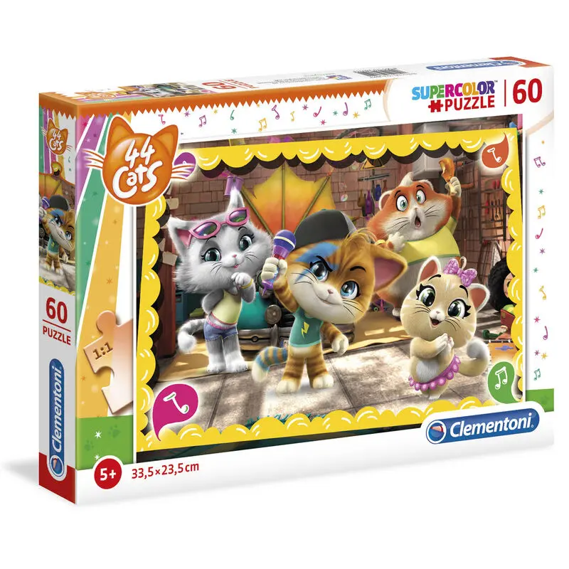 44 Cats puzzle 60pcs product photo
