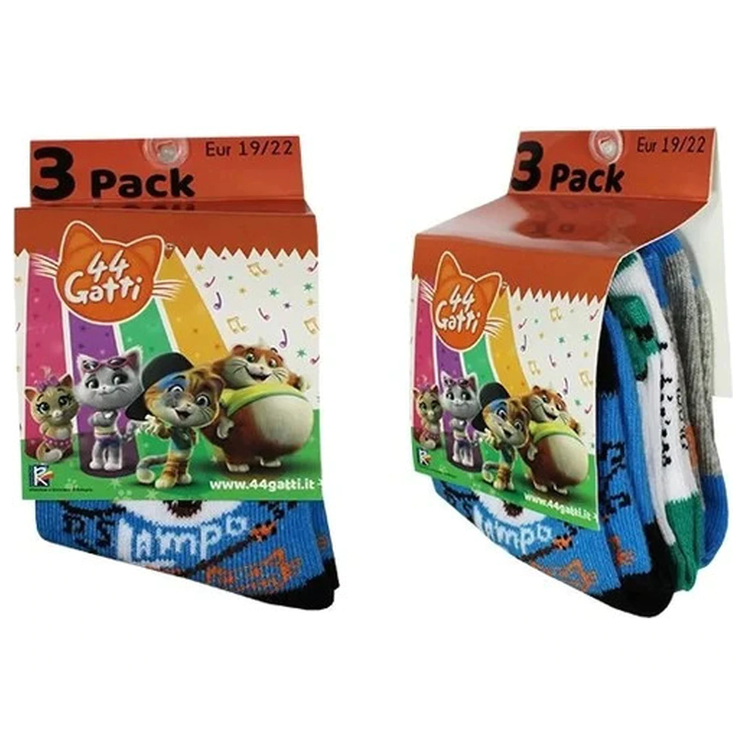 44 Cats Music children's socks 23/26 product photo