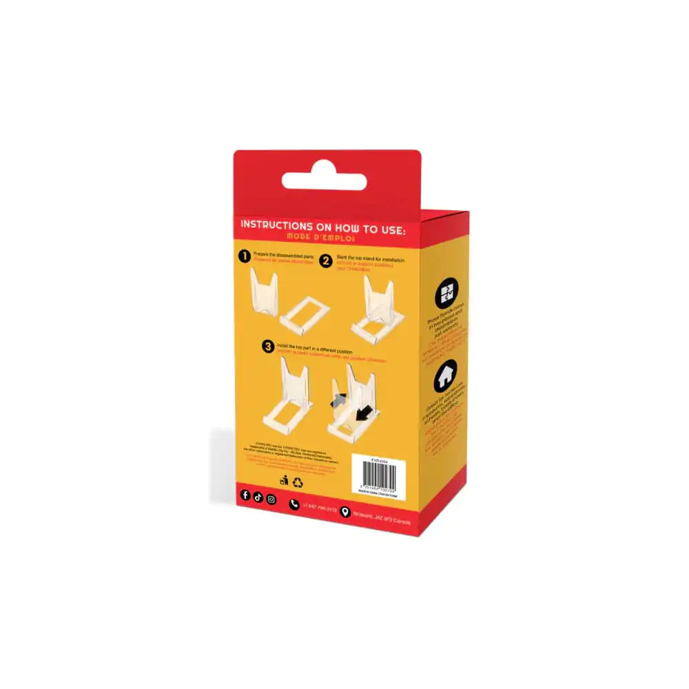 Adjustable Easel Stand 6-Pack Compatible with Video Game Cases product photo