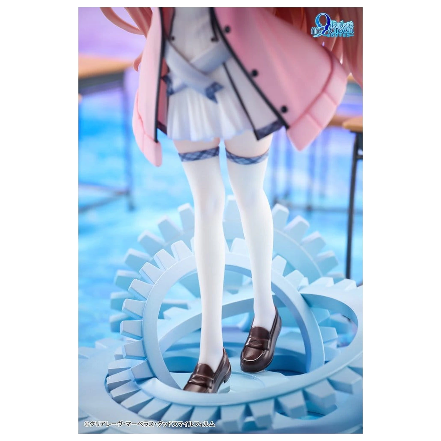 9-nine- PVC Figure 1/6 Ruler's Crown Miyako Kujo 25 cm product photo