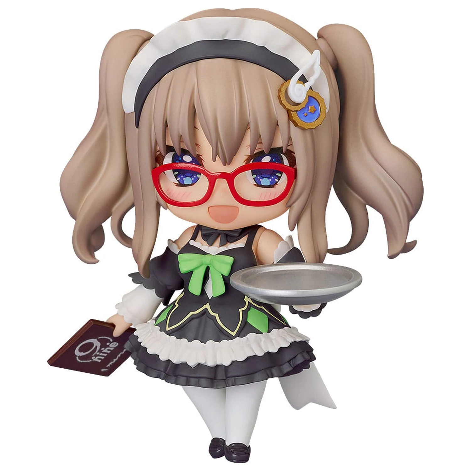 9-nine- Ruler´s Crown Nendoroid Action Figure Miyako Kujo: Maid Ver. 10 cm     product photo