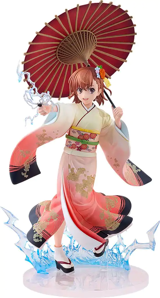A Certain Scientific Railgun T Statue 1/7 Mikoto Misaka Furisode Kimono Ver. 28 cm product photo