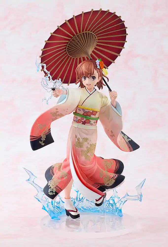 A Certain Scientific Railgun T Statue 1/7 Mikoto Misaka Furisode Kimono Ver. 28 cm product photo