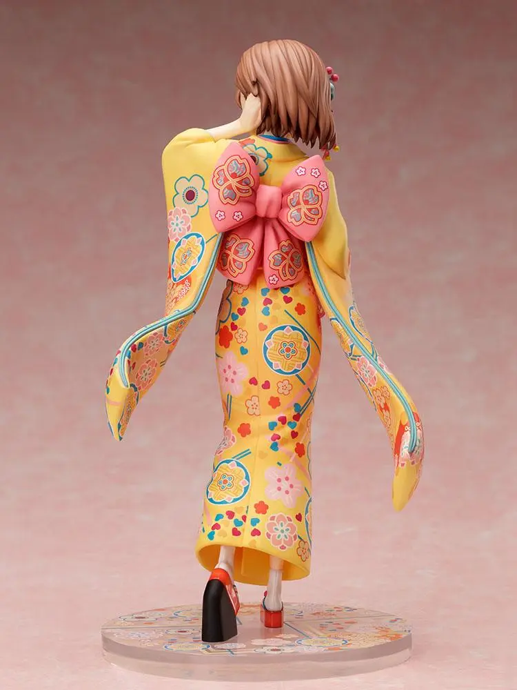 A Certain Scientific Railgun T PVC Statue 1/7 Mikoto Misaka Furisode Version 24 cm product photo