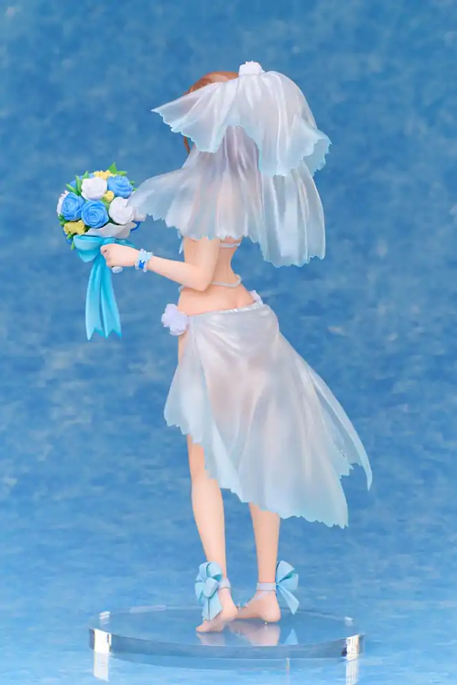 A Certain Scientific Railgun T PVC Statue 1/7 Mikoto Misaka Wedding Swimsuit Ver. 25 cm product photo