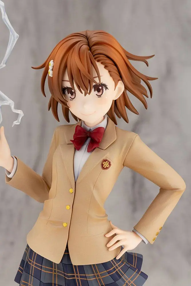 A Certain Scientific Railgun T PVC Statue 1/7 Misaka Mikoto 15th Anniversary Ver. Kotobukiya Luxury Ver. 30 cm product photo