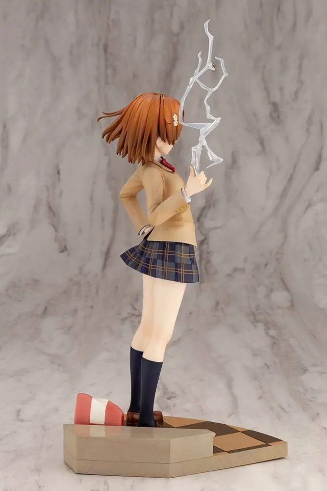 A Certain Scientific Railgun T PVC Statue 1/7 Misaka Mikoto 15th Anniversary Ver. Kotobukiya Luxury Ver. 30 cm product photo
