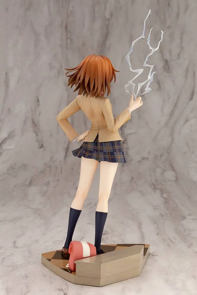 A Certain Scientific Railgun T PVC Statue 1/7 Misaka Mikoto 15th Anniversary Ver. Kotobukiya Luxury Ver. 30 cm product photo