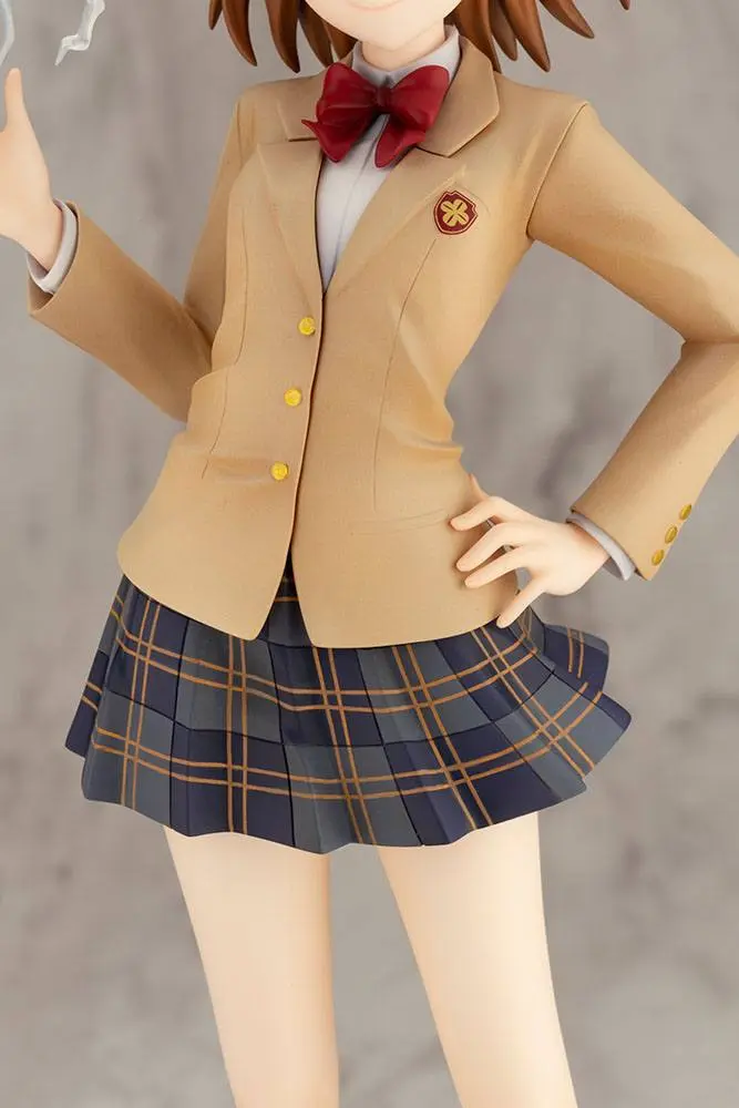 A Certain Scientific Railgun T PVC Statue 1/7 Misaka Mikoto 15th Anniversary Ver. Kotobukiya Luxury Ver. 30 cm product photo