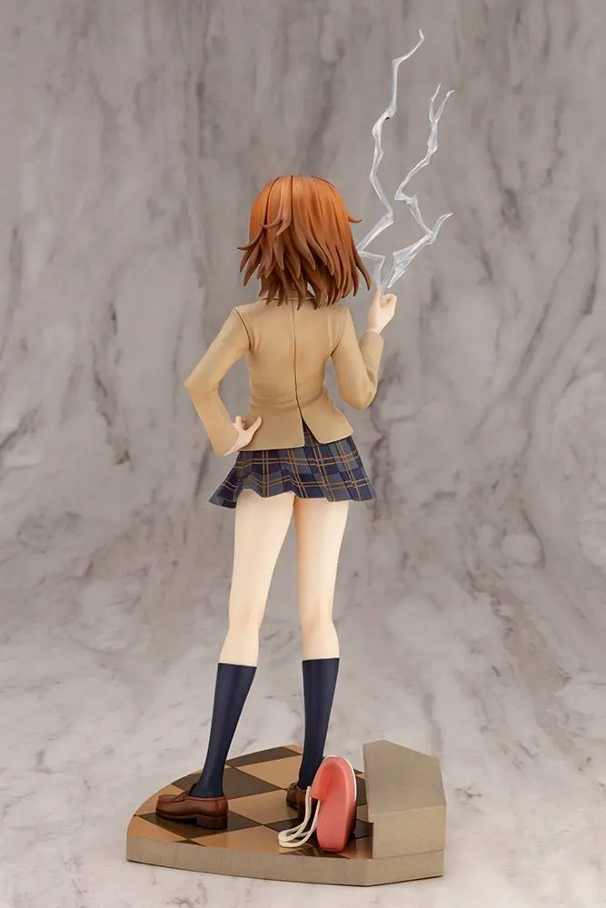 A Certain Scientific Railgun T PVC Statue 1/7 Misaka Mikoto 15th Anniversary Ver. Kotobukiya Luxury Ver. 30 cm product photo