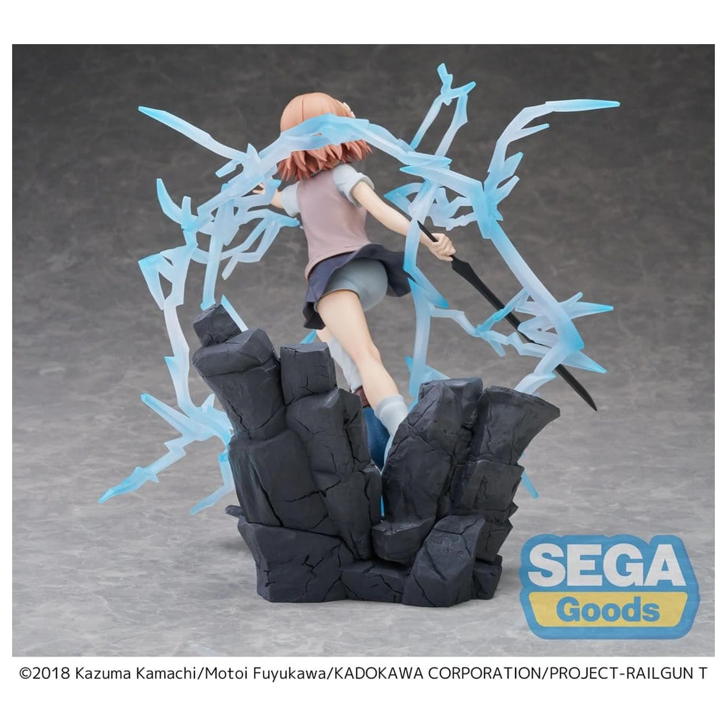 A Certain Scientific Railgun T FIGURIZMa PVC Figure Mikoto Misaka 23 cm product photo