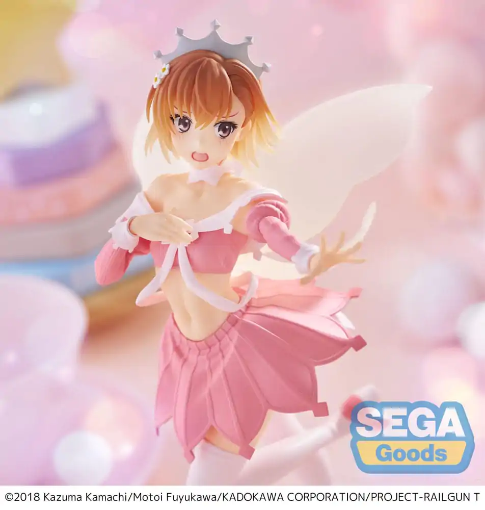 A Certain Scientific Railgun T Luminasta PVC Statue Mikoto Misaka Great Spirit Maid 20 cm product photo