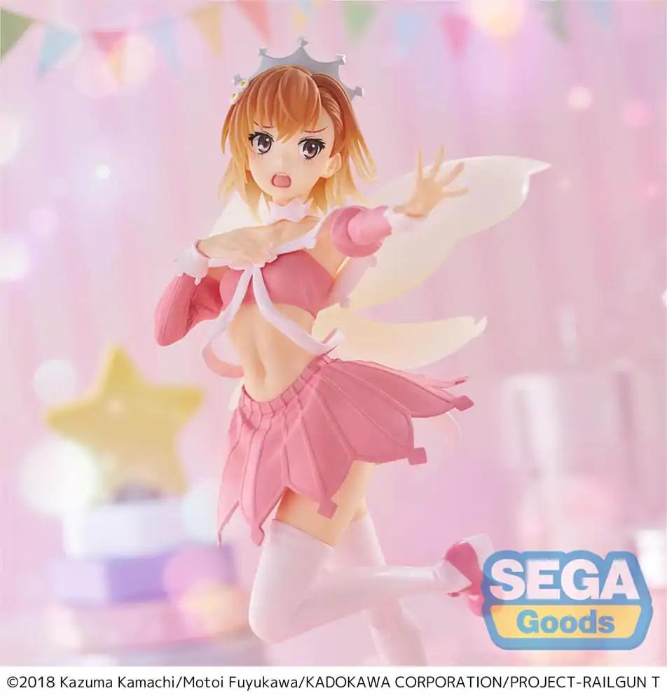A Certain Scientific Railgun T Luminasta PVC Statue Mikoto Misaka Great Spirit Maid 20 cm product photo