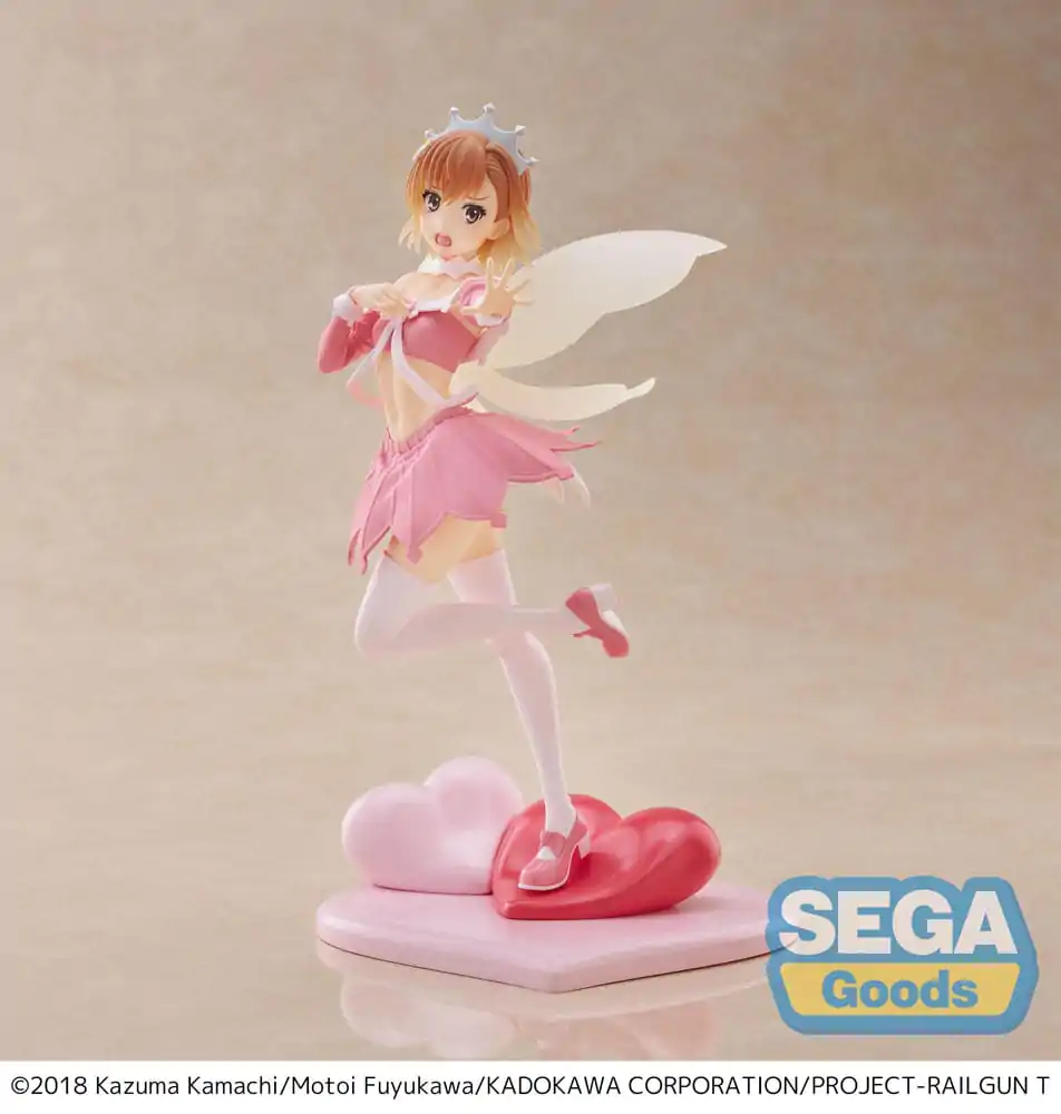 A Certain Scientific Railgun T Luminasta PVC Statue Mikoto Misaka Great Spirit Maid 20 cm product photo
