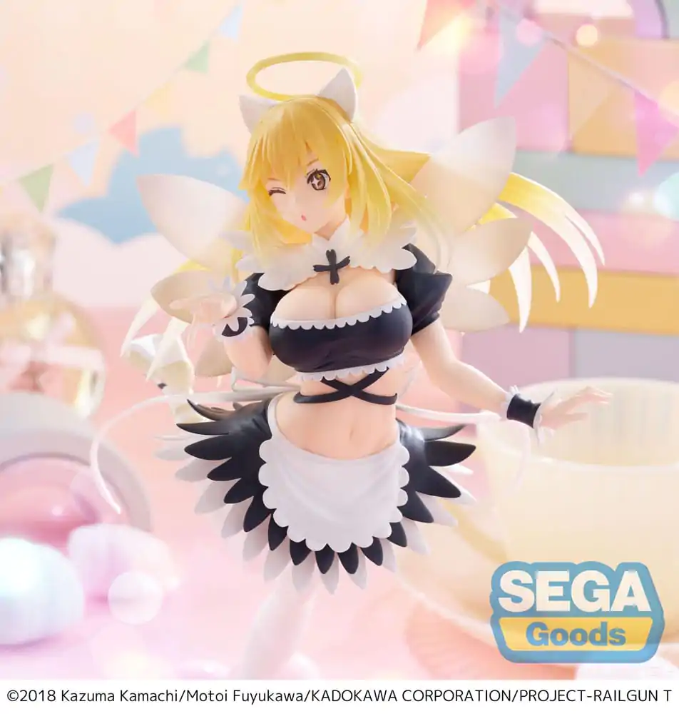 A Certain Scientific Railgun T Luminasta PVC Statue Misaki Shokuhou Fallen Angel Maid 20 cm product photo