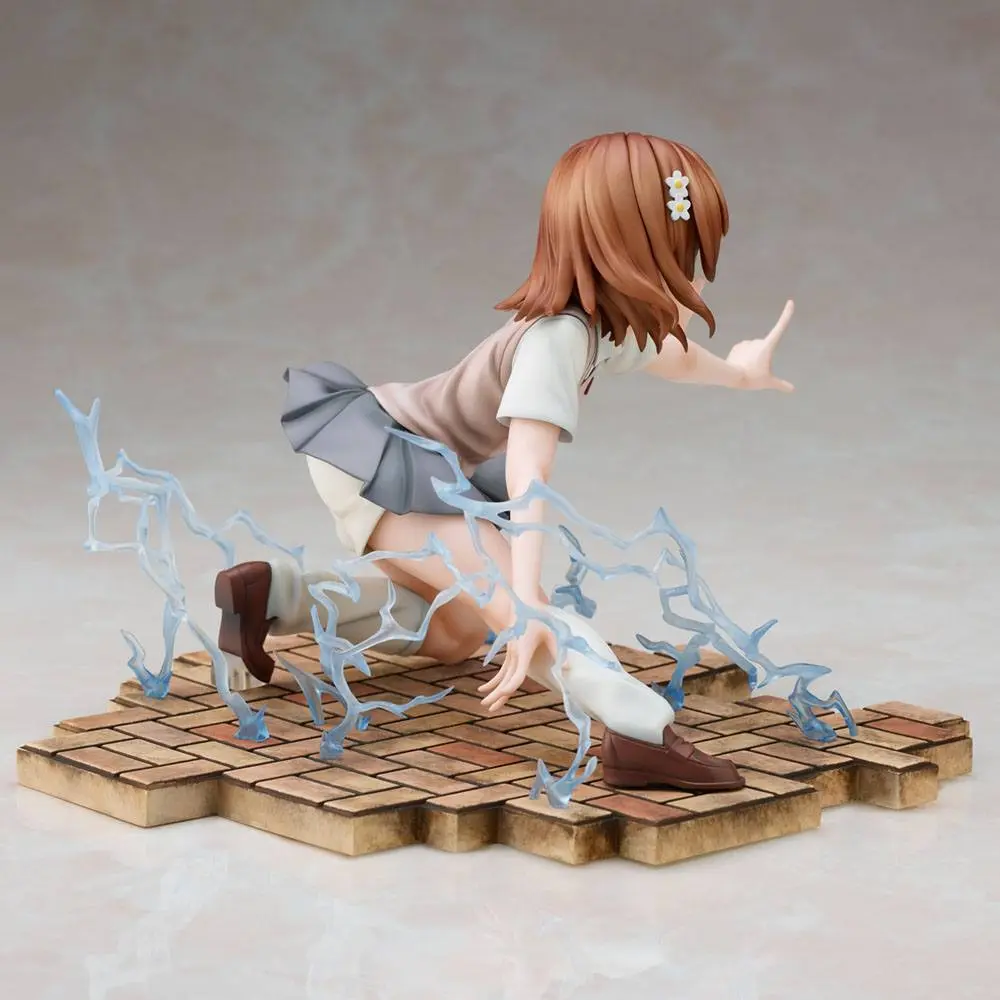 A Certain Scientific Railgun T PVC Statue Mikoto Misaka 14 cm product photo