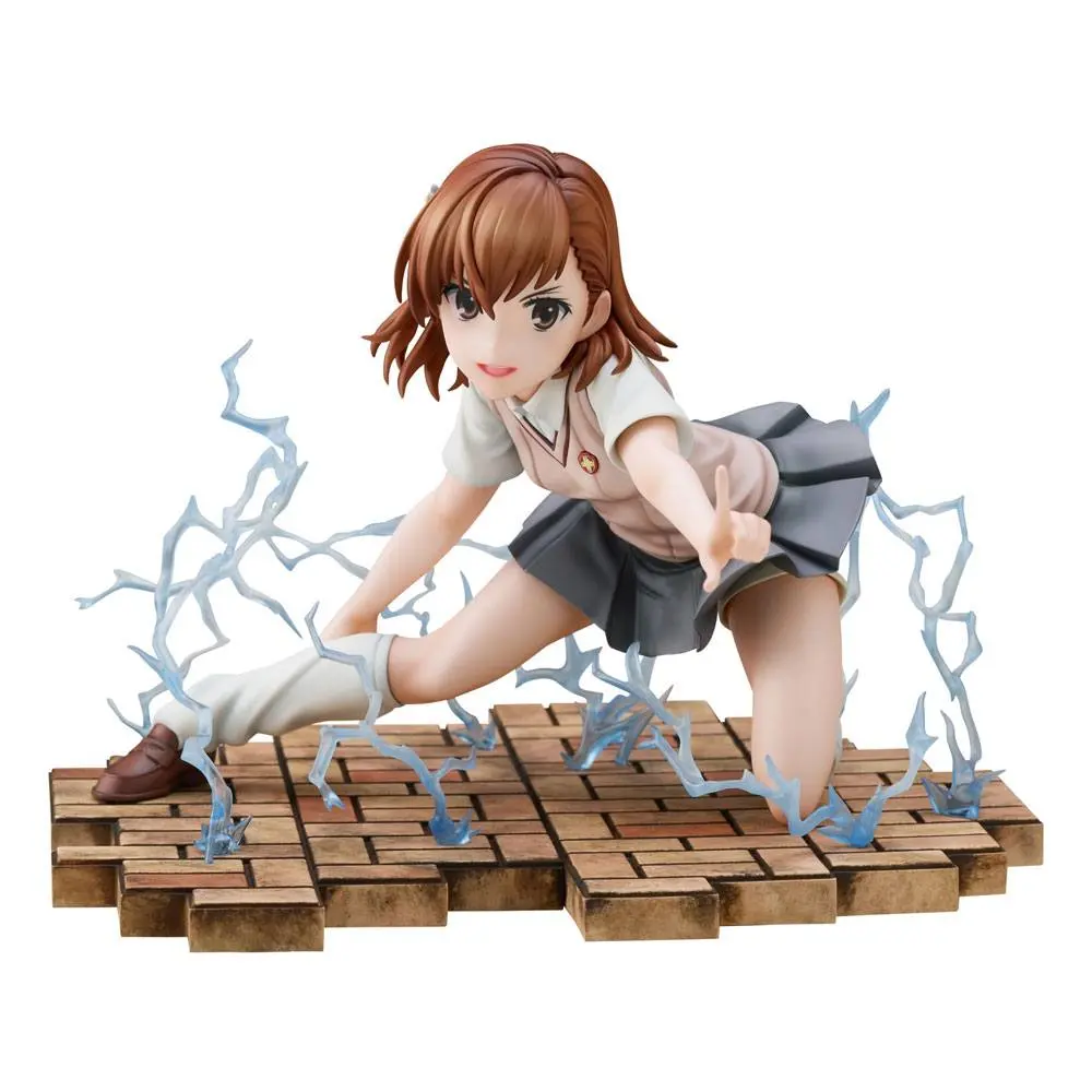 A Certain Scientific Railgun T PVC Statue Mikoto Misaka 14 cm product photo