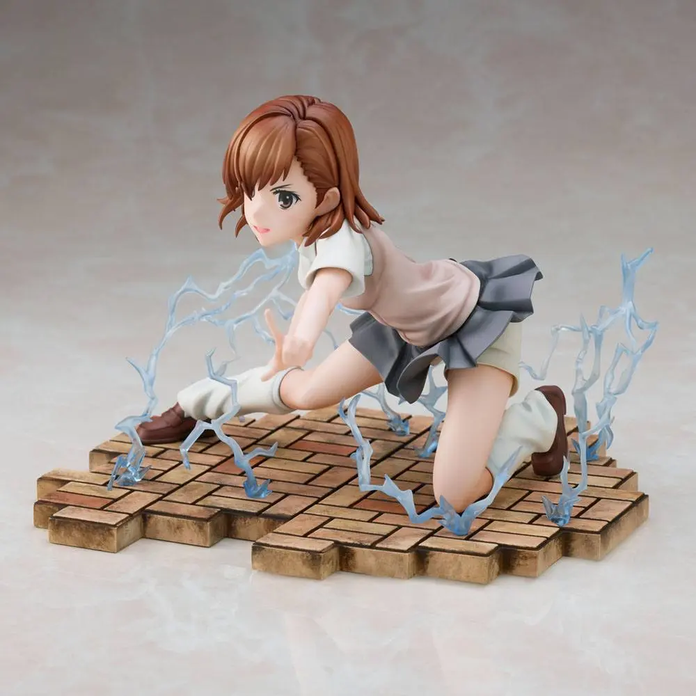 A Certain Scientific Railgun T PVC Statue Mikoto Misaka 14 cm product photo