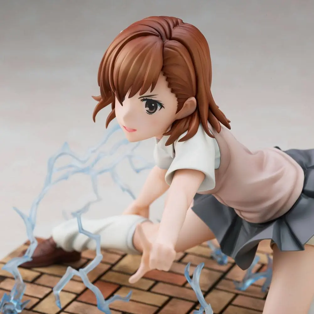 A Certain Scientific Railgun T PVC Statue Mikoto Misaka 14 cm product photo