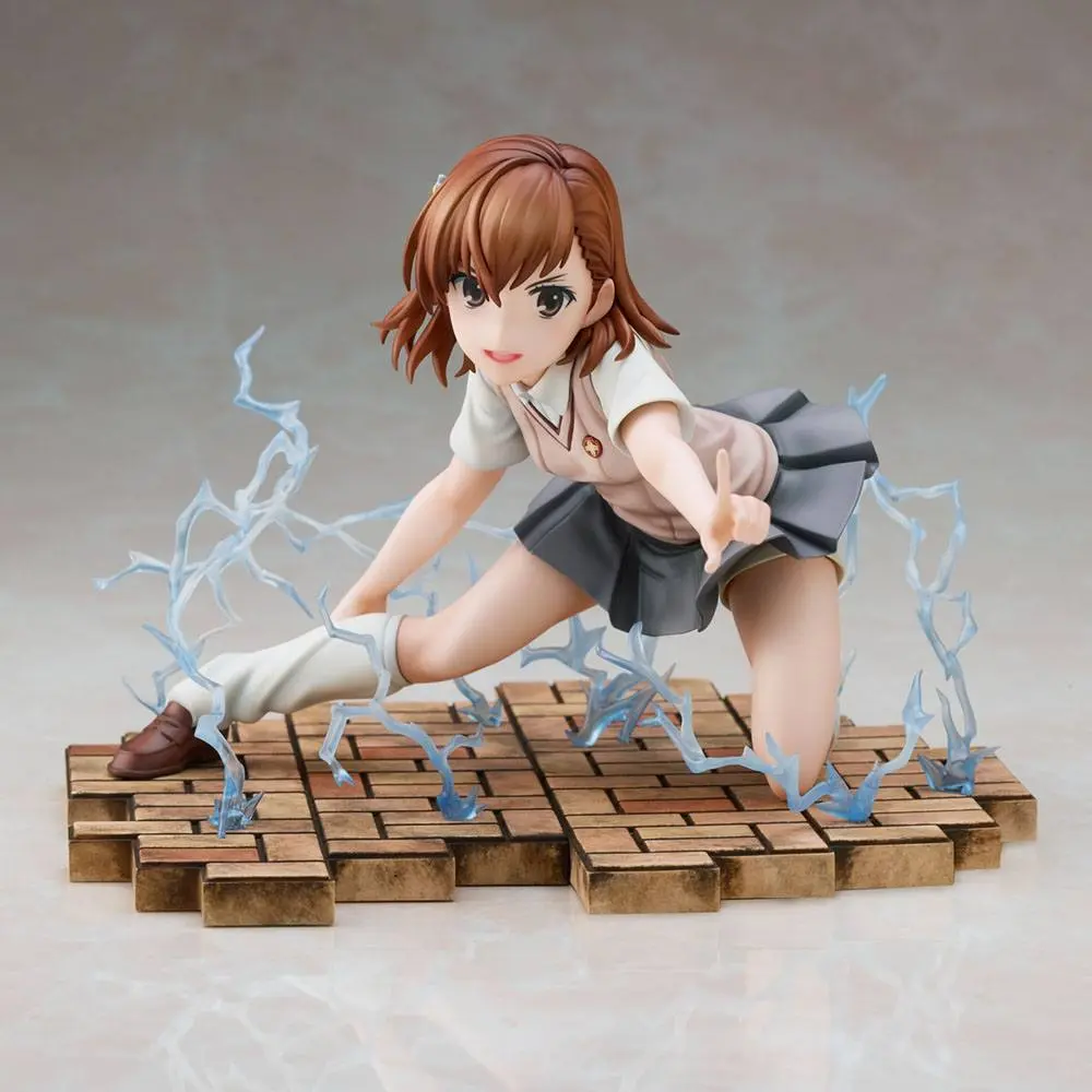 A Certain Scientific Railgun T PVC Statue Mikoto Misaka 14 cm product photo