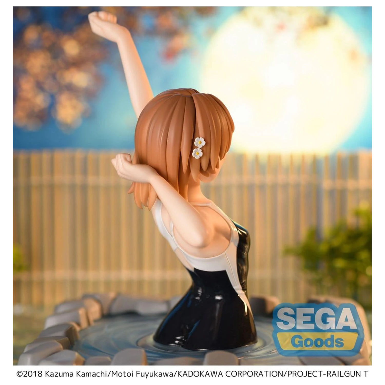 A Certain Scientific Railgun T Thermae Utopia PVC Statue Mikoto Misaka 14 cm     product photo