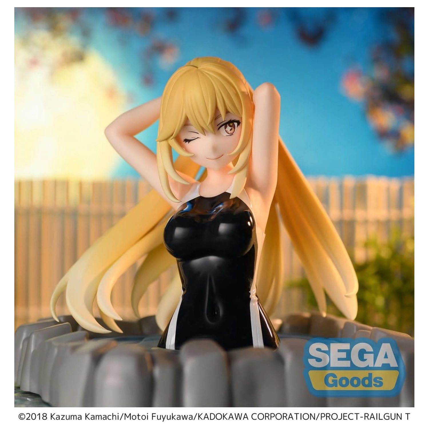 A Certain Scientific Railgun T Thermae Utopia PVC Statue Misaki Shokuhou 14 cm       product photo