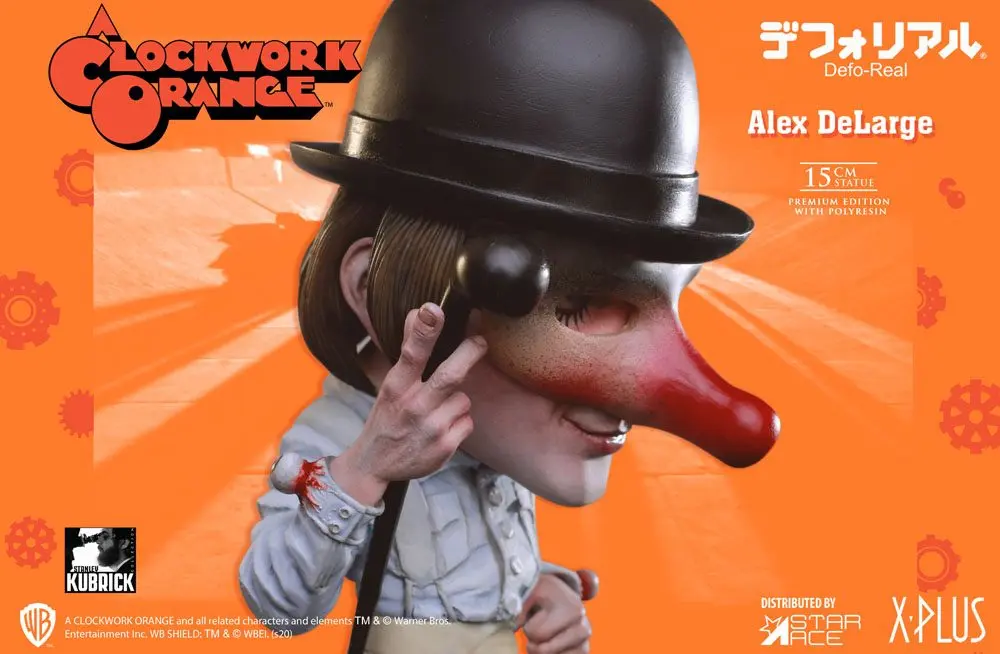 A Clockwork Orange Defo-Real Series Statue Alex DeLarge 15 cm product photo