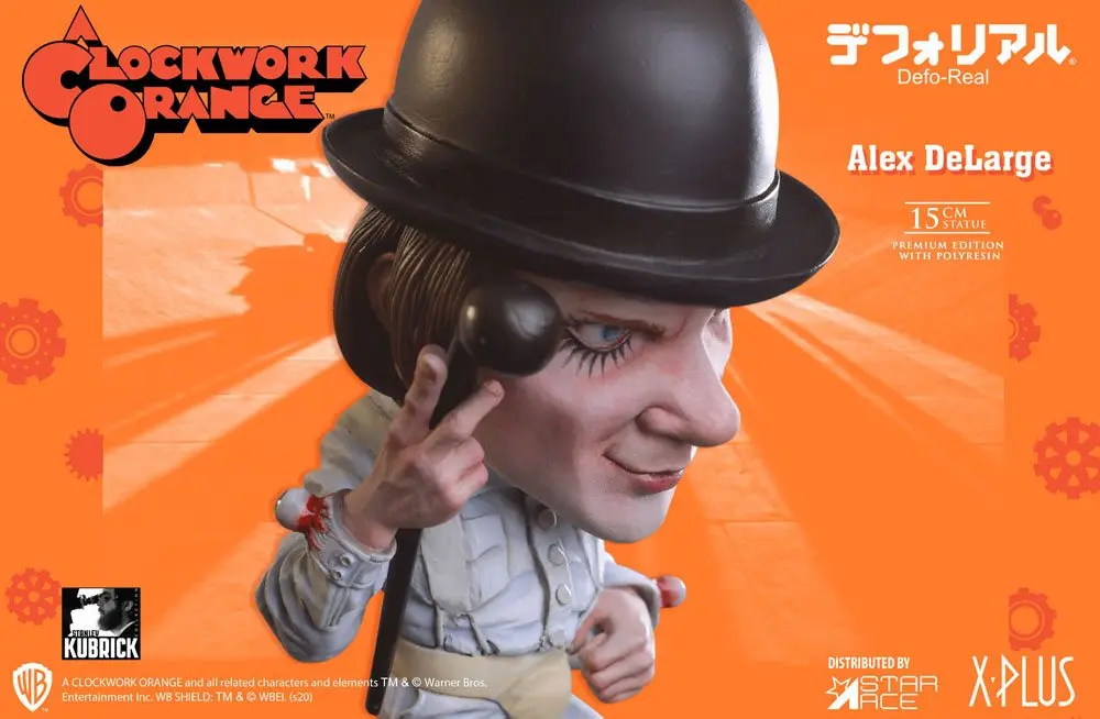 A Clockwork Orange Defo-Real Series Statue Alex DeLarge 15 cm product photo