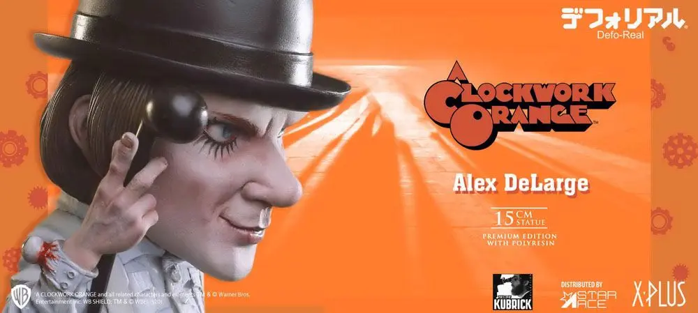 A Clockwork Orange Defo-Real Series Statue Alex DeLarge 15 cm product photo