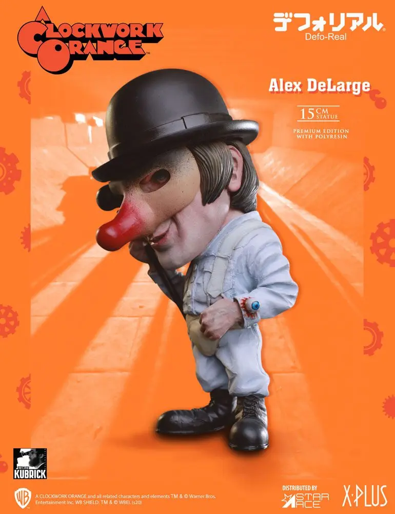 A Clockwork Orange Defo-Real Series Statue Alex DeLarge 15 cm product photo