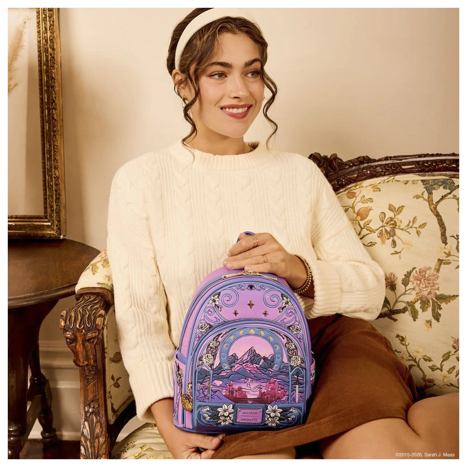 A Court of Thorns and Roses Mini Backpack Night Court Ramiel Mountain product photo