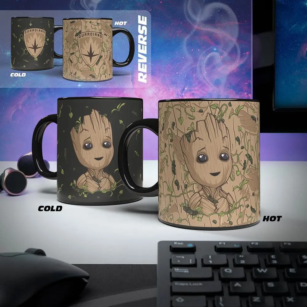 Guardians Of The Galaxy Heat Change Mug Groot product photo