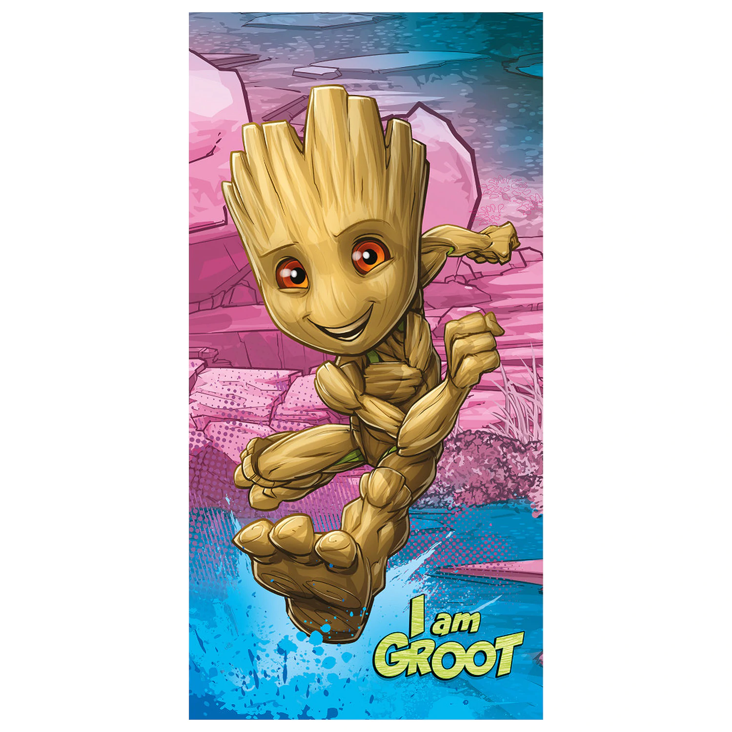 Guardians of the Galaxy I am Groot Towel product photo