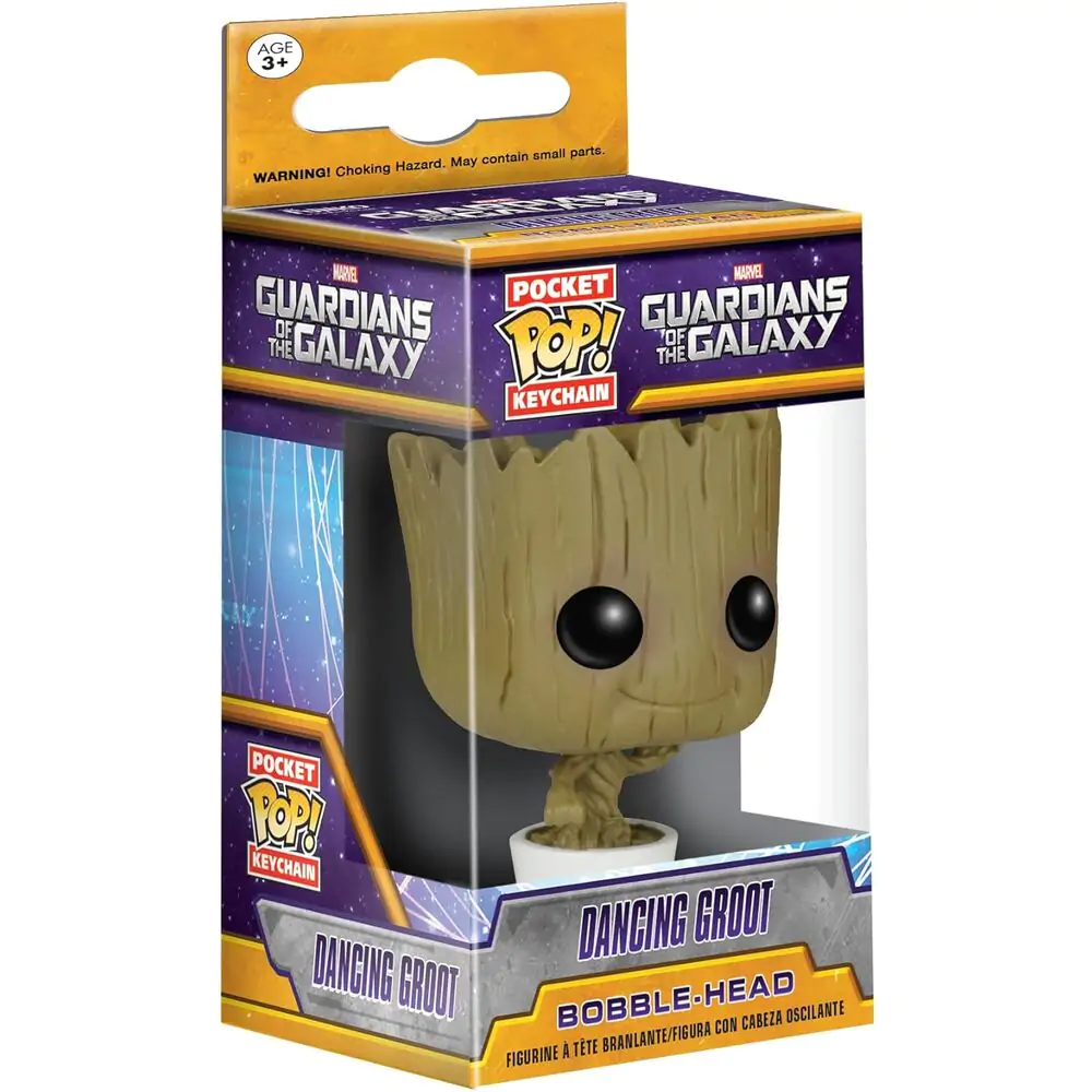 Guardians of the Galaxy Pocket POP! Vinyl Keychain Dancing Groot 4 cm product photo