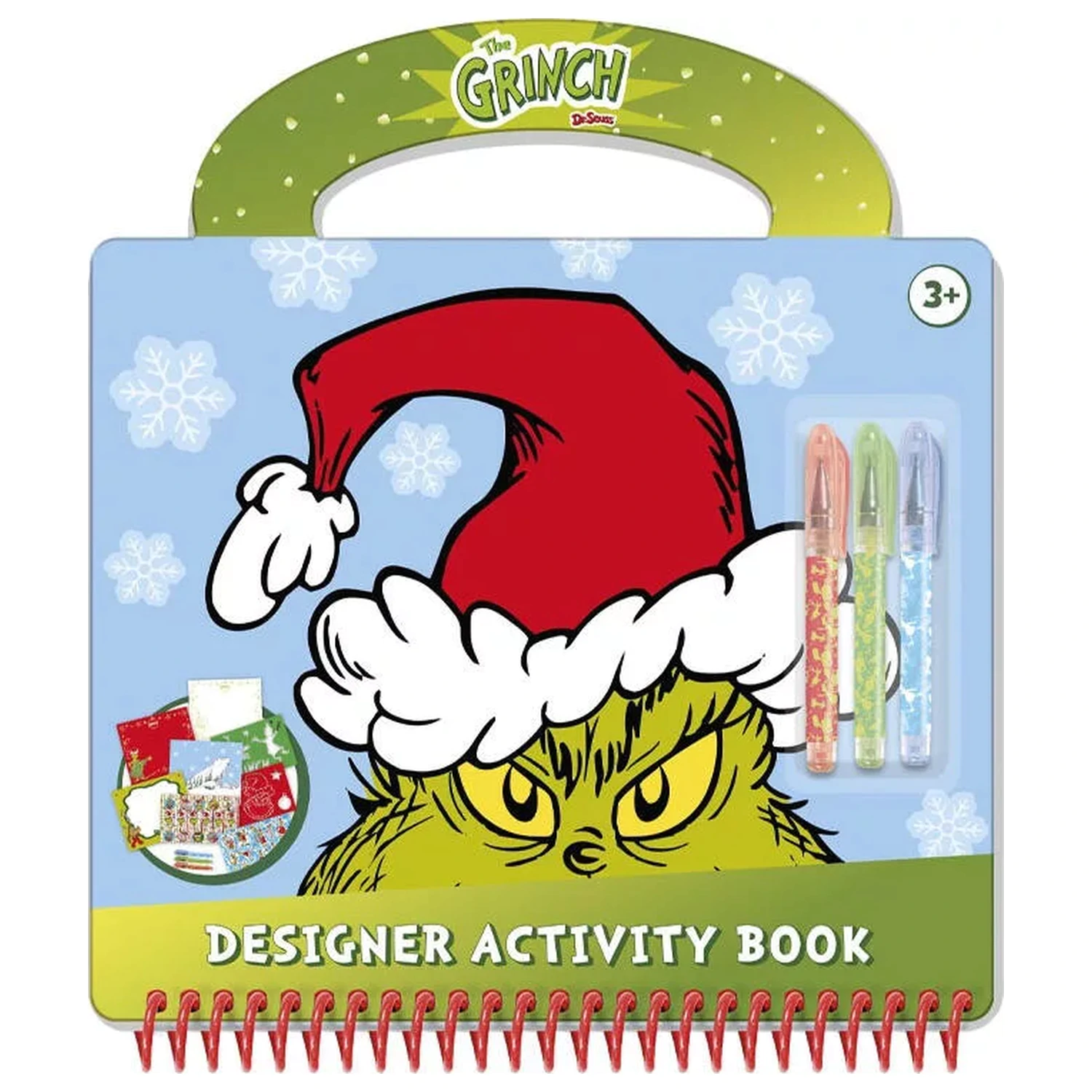 The Grinch Dr. Seuss activity set product photo