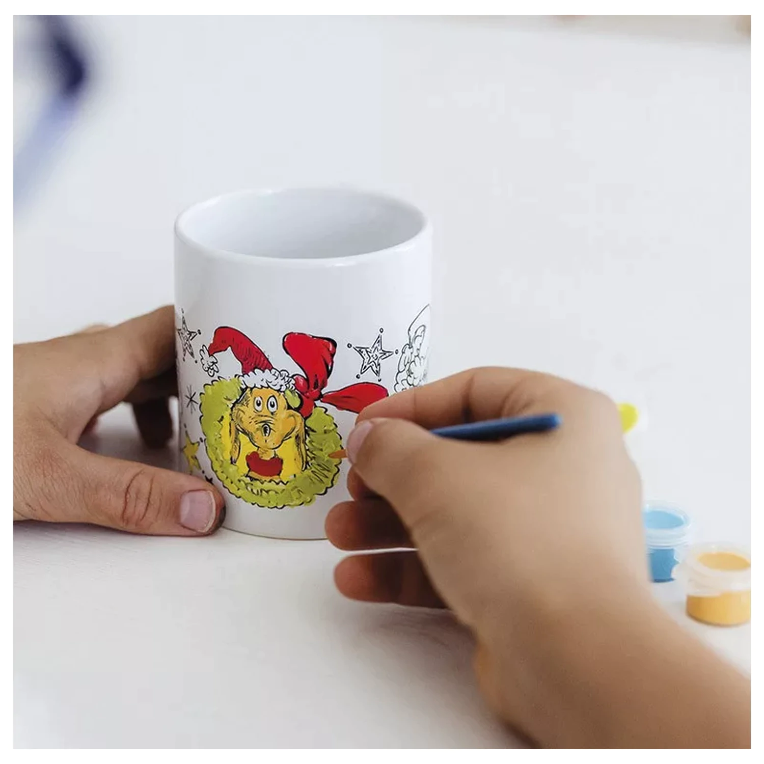 The Grinch Dr Seuss Paintable Porcelain Mug 235 ml product photo
