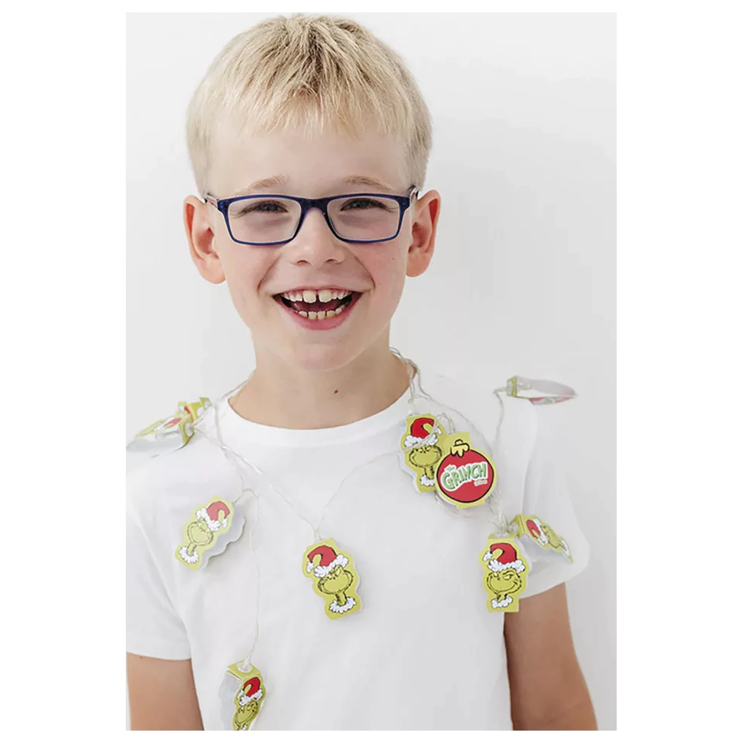 The Grinch Dr Seuss Christmas LED String Lights product photo