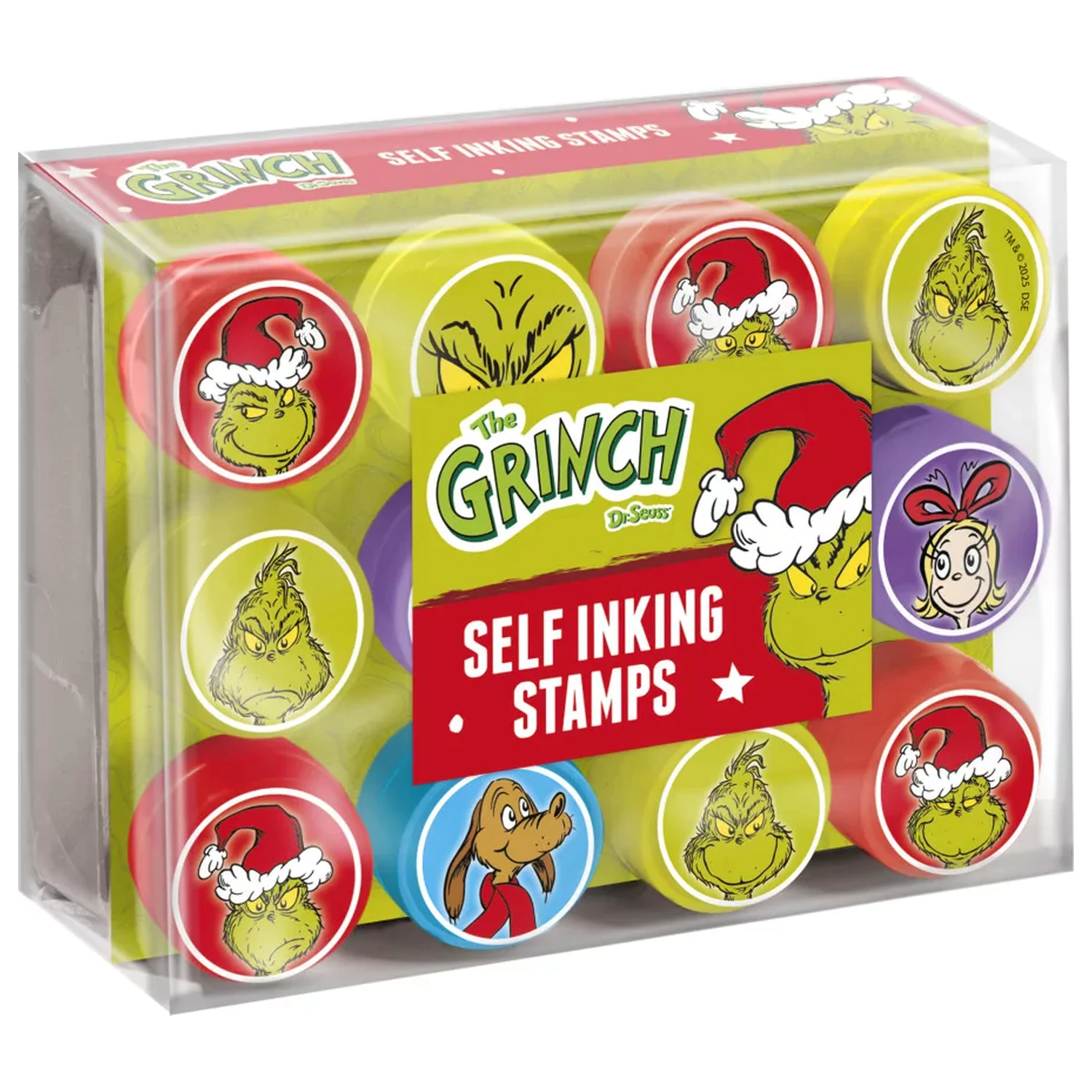 The Grinch Dr. Seuss Stamper Set 12 pcs product photo