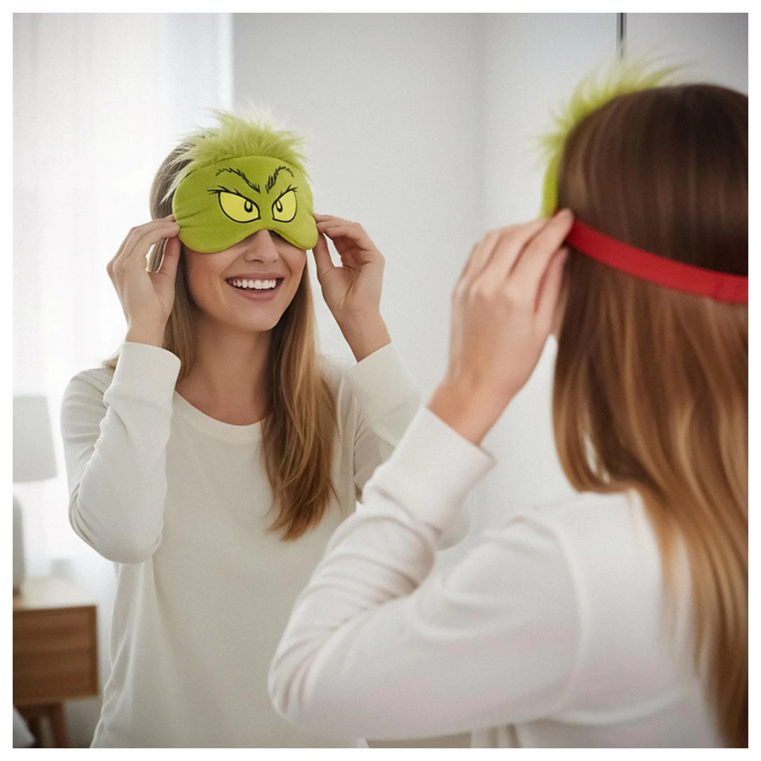 The Grinch Mischief Adult Gel Sleeping Mask, Night Eye Mask product photo