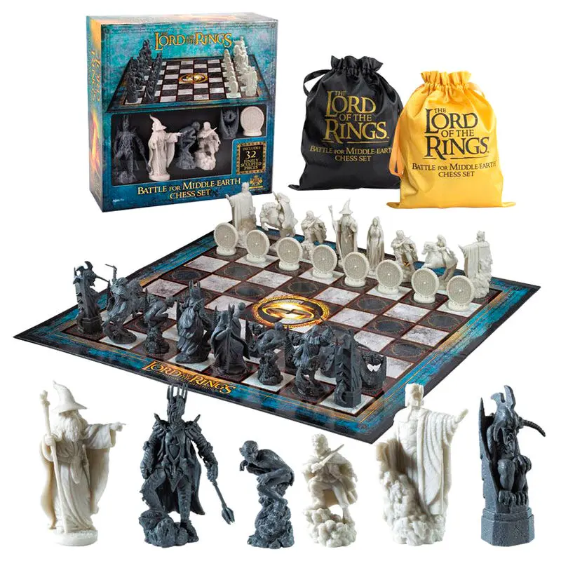 Lord of the Rings Chess Set Battle for Middle Earth product photo