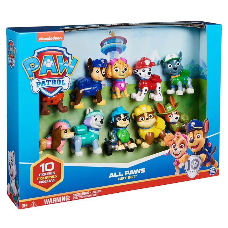 Paw Patrol blister 10 figures product photo