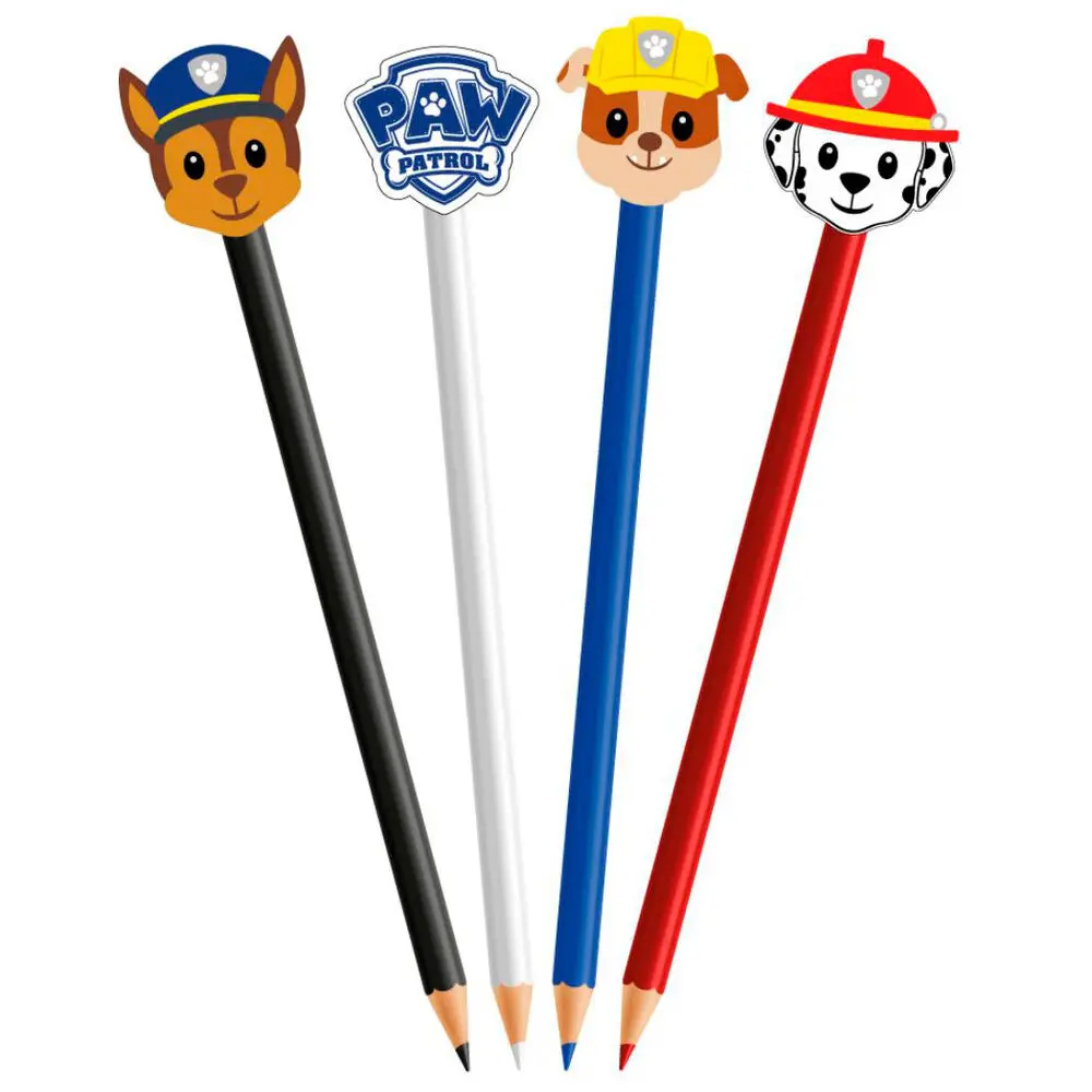 Paw Patrol pack 4 eraser product photo
