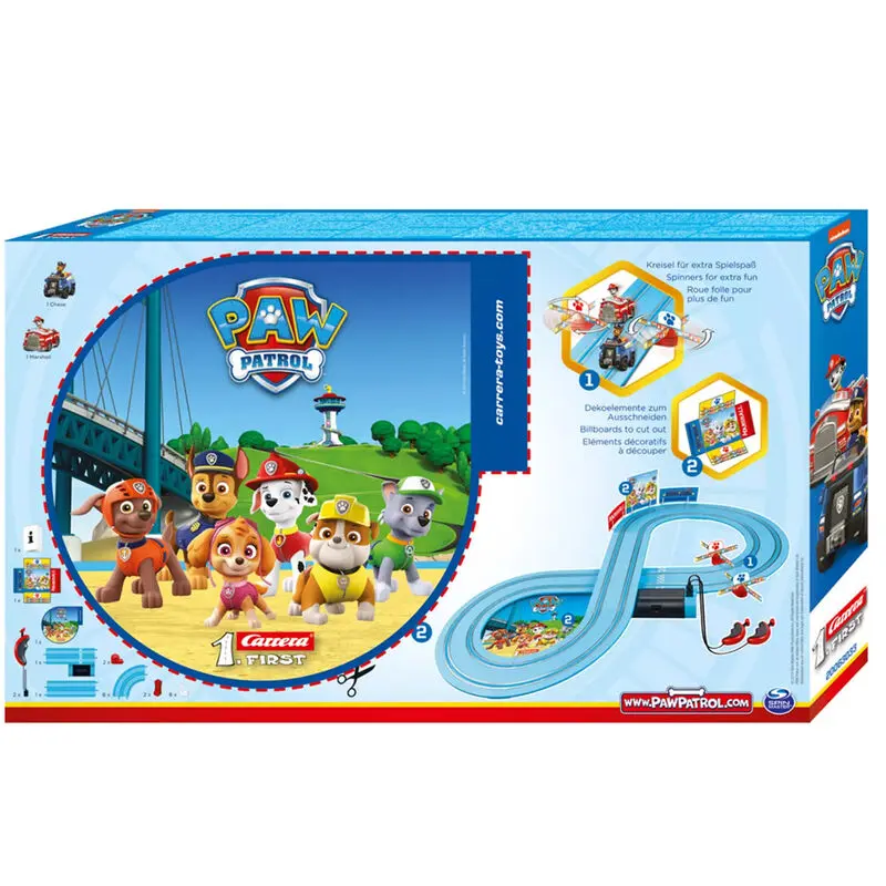 Paw Patrol Chase &amp; Marshall Racing circuit product photo