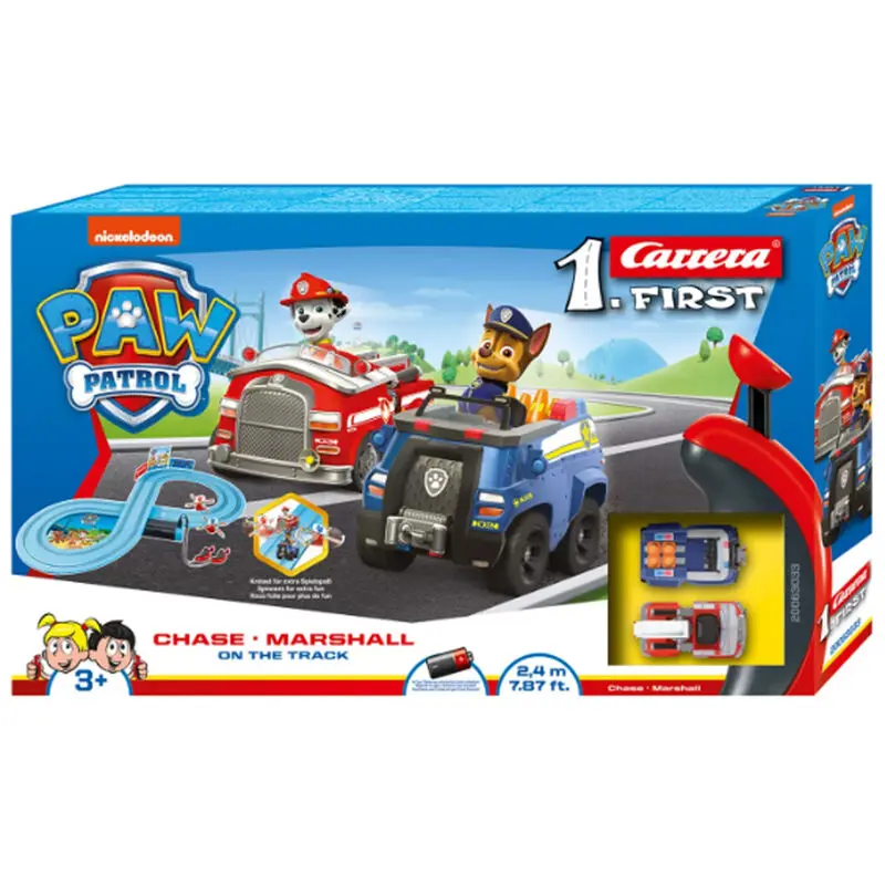 Paw Patrol Chase &amp; Marshall Racing circuit product photo